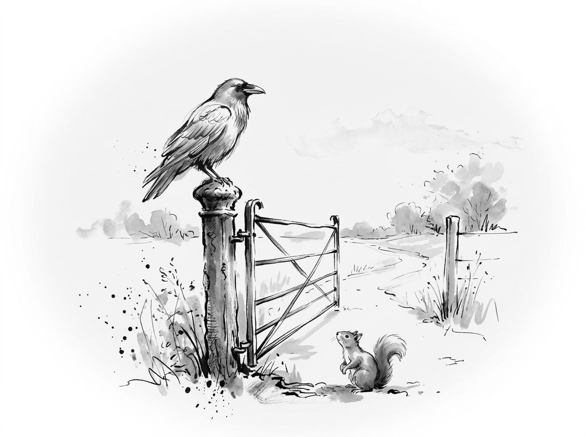 The Solitary Raven